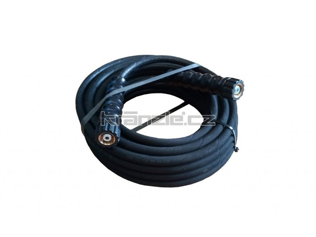 Vysokotlaká prodlužovací hadice 20m, DN8, 400 bar, 150°C, M22x1,5 x M22x1,5