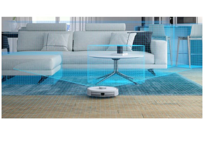 Robotický vysavač ROBO TR900L včetně základny pro napojení na centrální vysavač