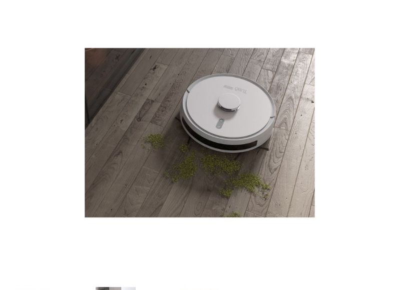 Robotický vysavač ROBO TR900L včetně základny pro napojení na centrální vysavač