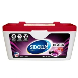 Sidolux Multicaps Blck prací kapsle na černé prádlo 10 ks