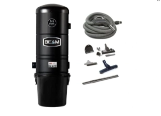 Centrální vysavač BEAM Serenity 345 Black Edition + sada s vypínáním Progression 9m
